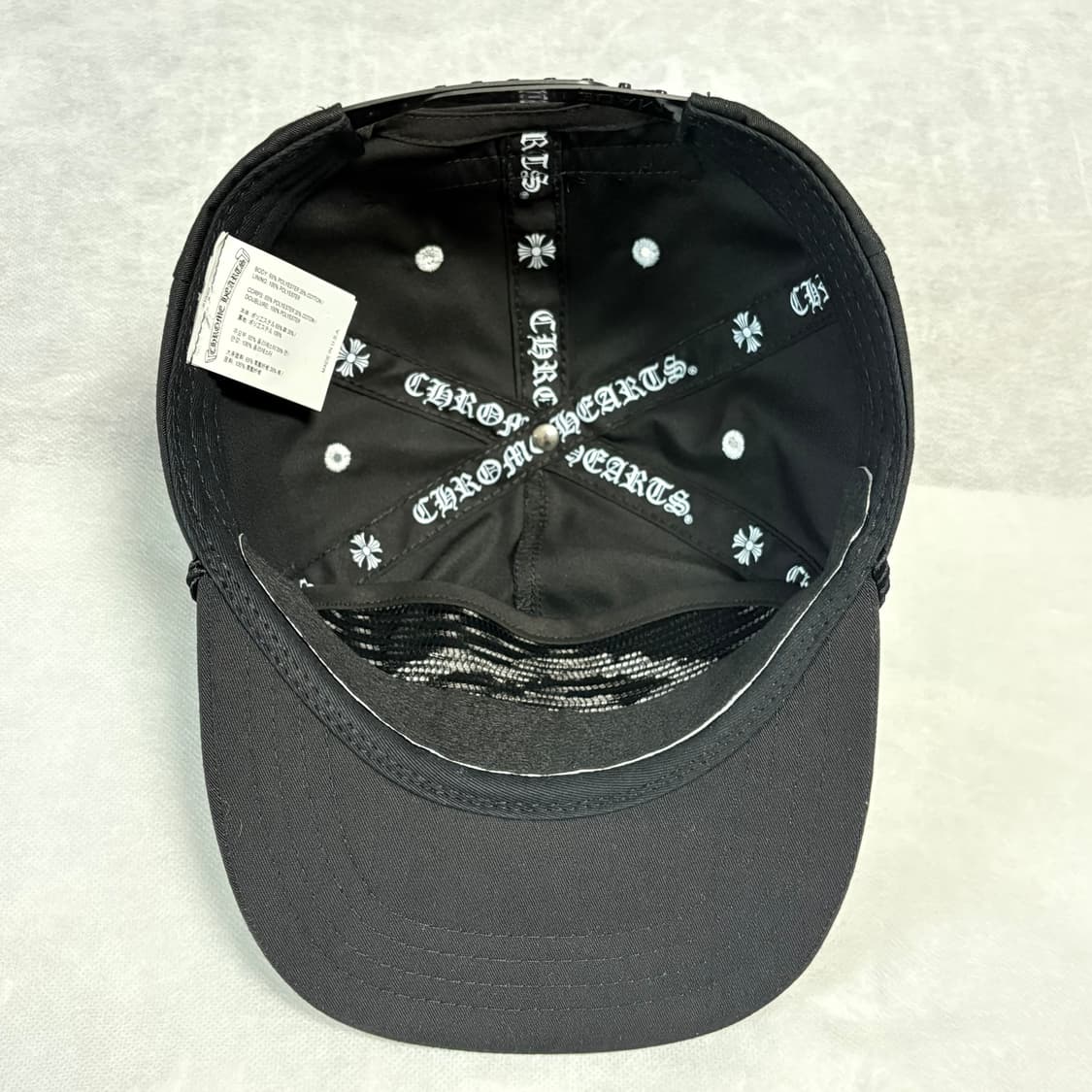 크롬하츠 가스 스테이션 세메터리 트러커햇 블랙 상품이미지3