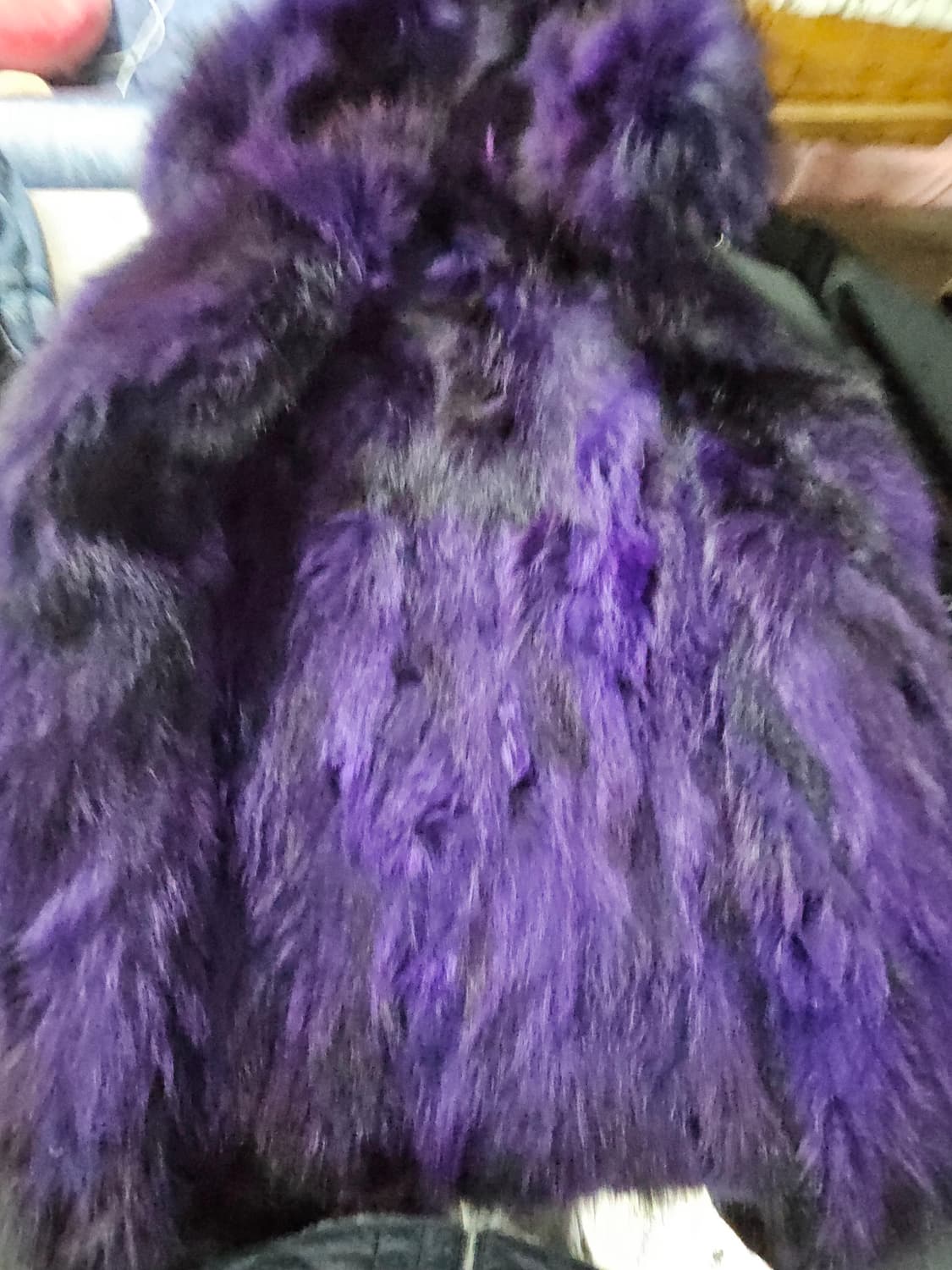 야상 퍼플퍼 롱 자켓 L 상품이미지6