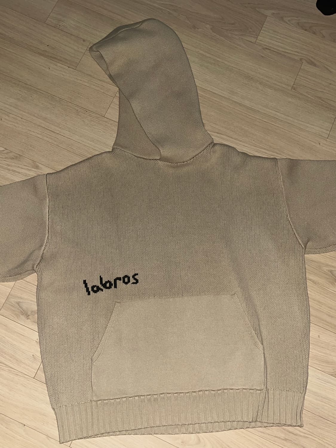 LABROS Dino Hooded Sweater (Sand)-L 상품이미지2