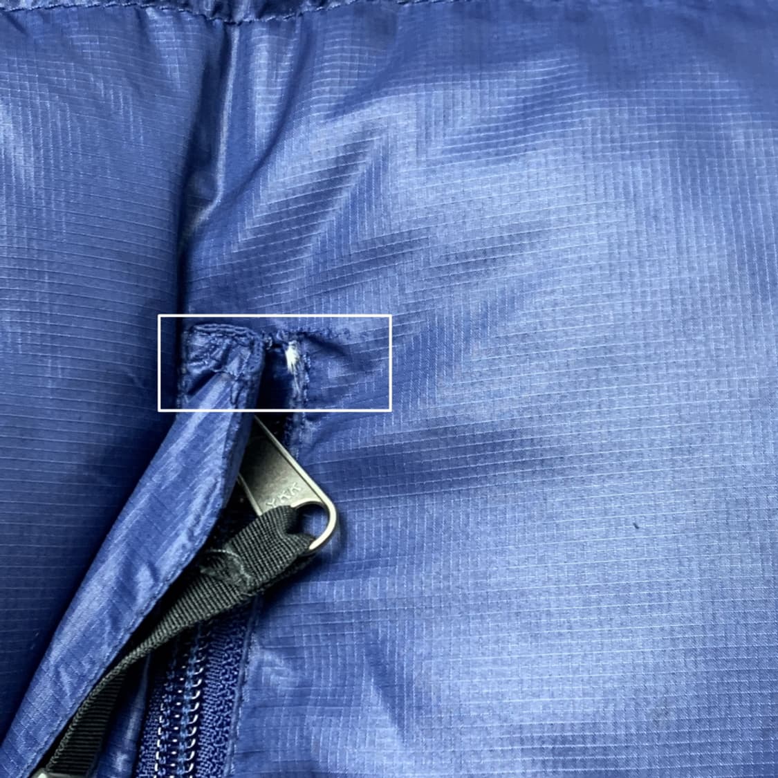 [L/정품] 노스페이스 700 눕시 패딩 블루 상품이미지2