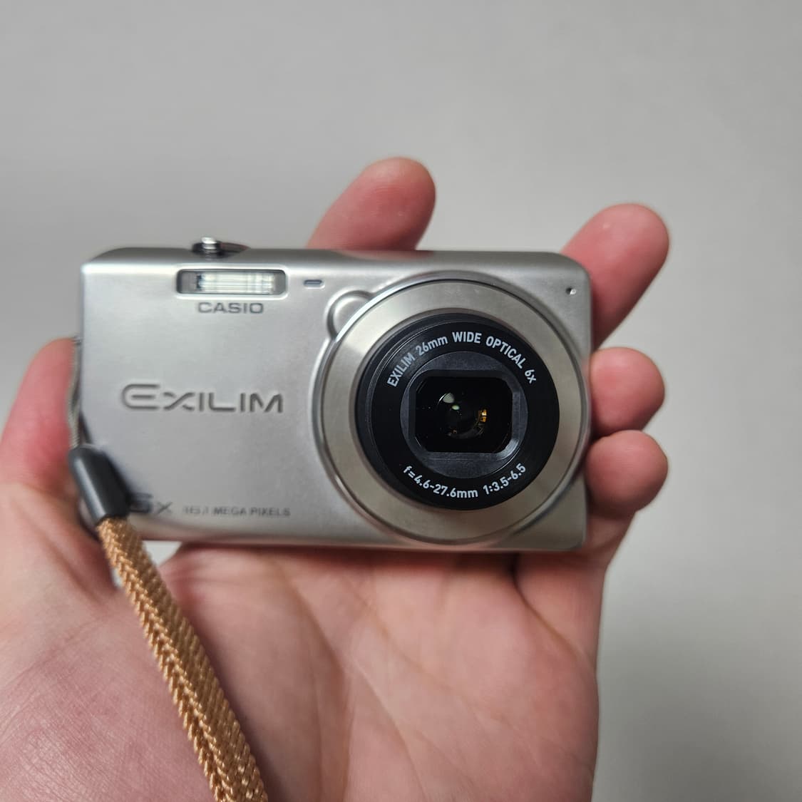 카시오 엑슬림 EX-ZS26 실버 빈티지 디카 디지털카메라 상품이미지2