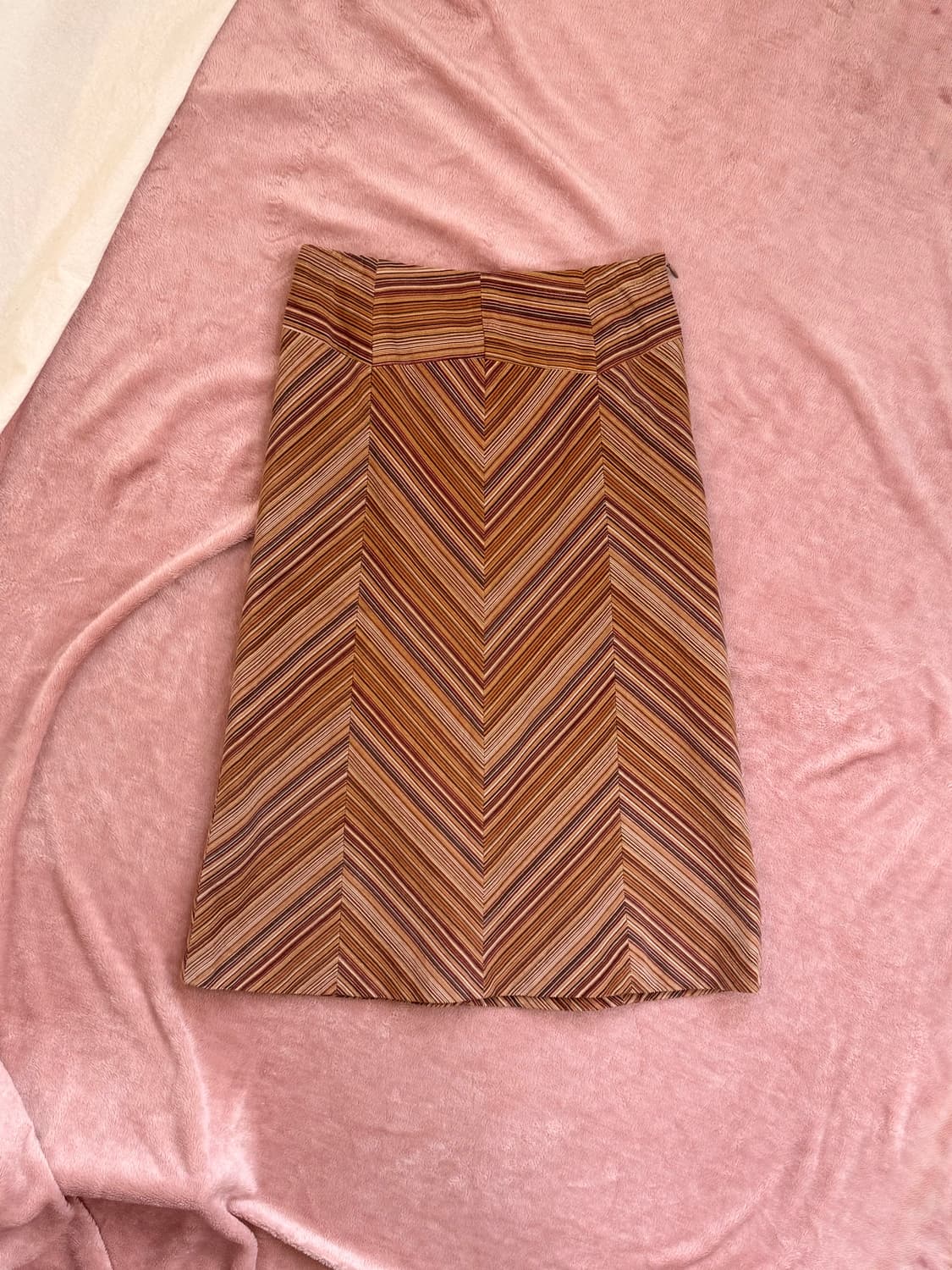 Waxen 코듀로이 스트라이프 스커트 (JPN) 상품이미지1