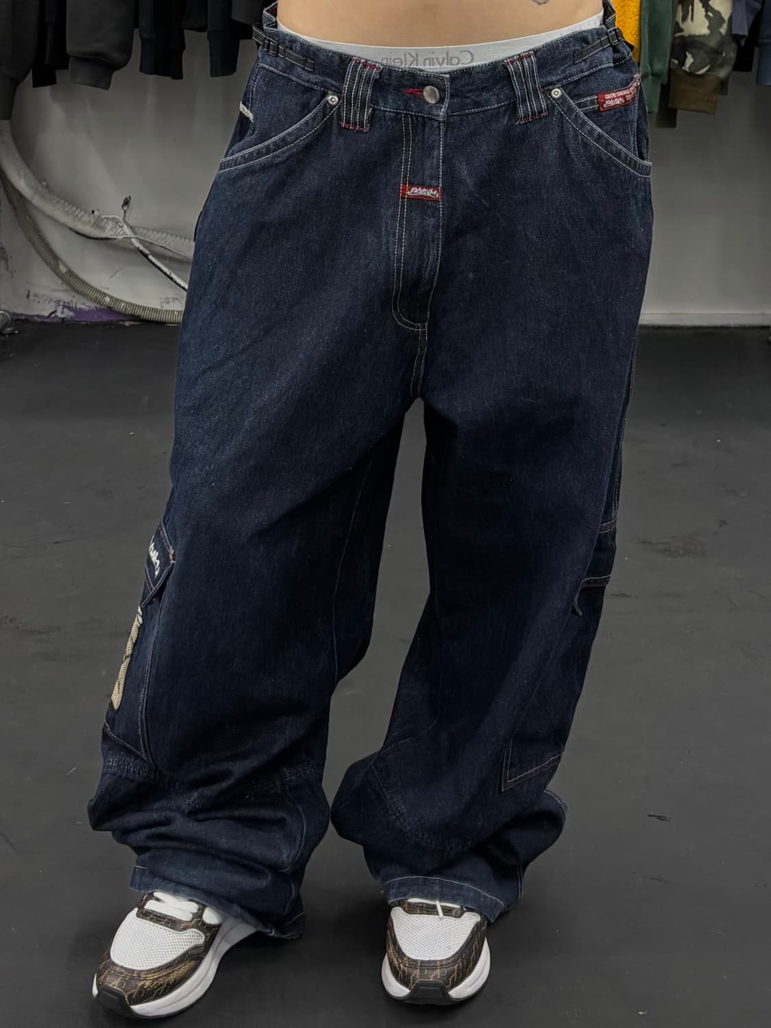 VTG 올드스쿨 데님 카고팬츠 상품이미지3