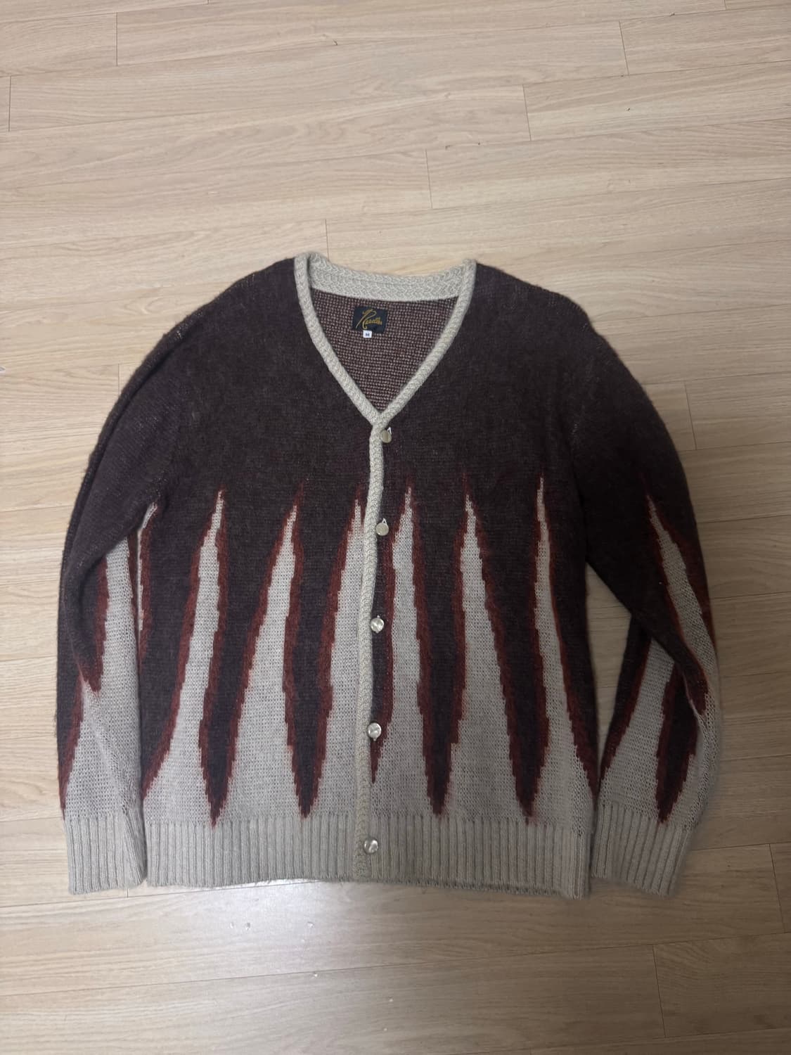 Needles 니들스 모헤어 가디건 M 미착용 상품이미지1