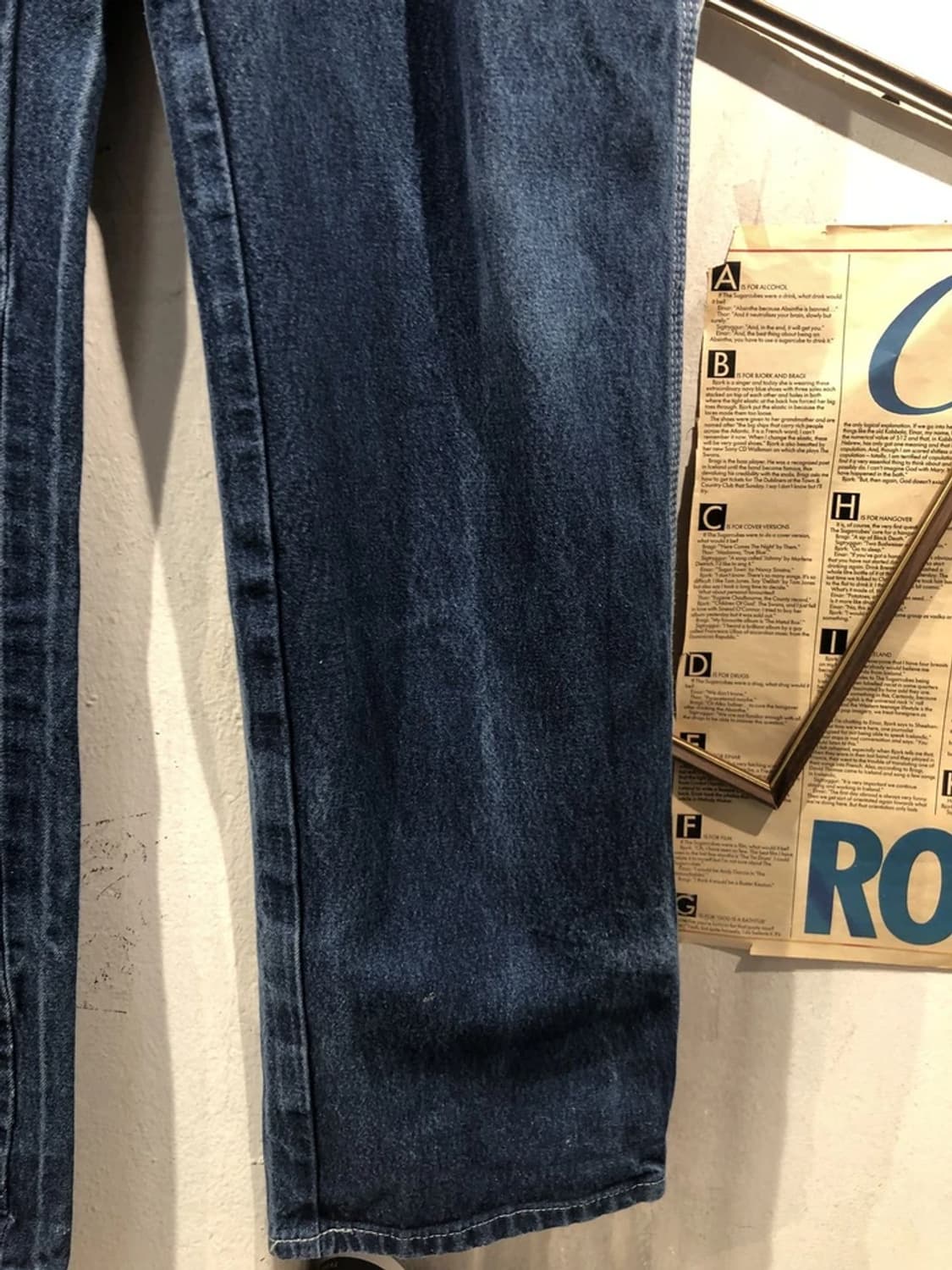 Dickies blue straight fit denim pants 상품이미지3