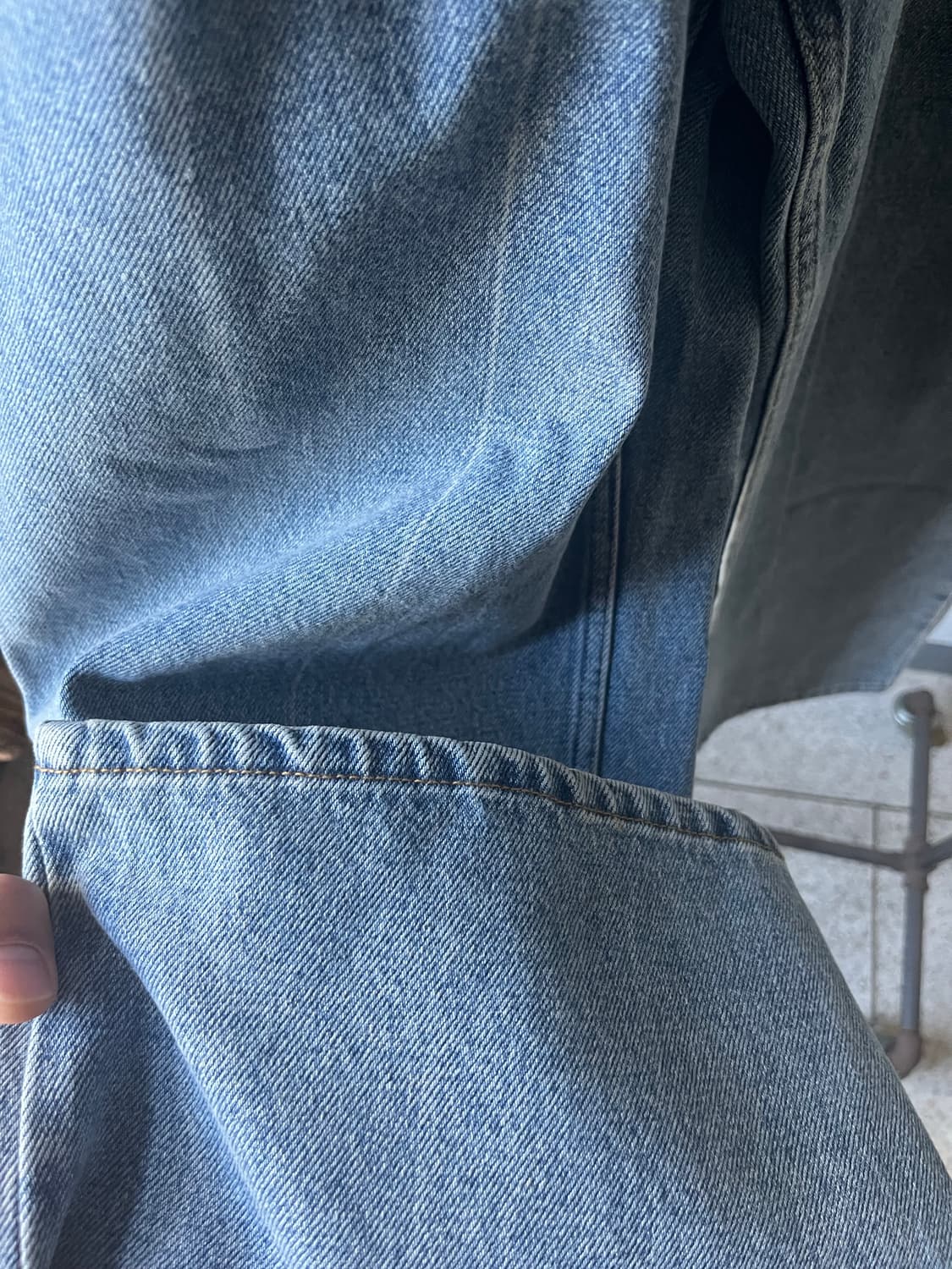 KIMHEKIM 김해김 투포켓 와이드 데님 상품이미지8