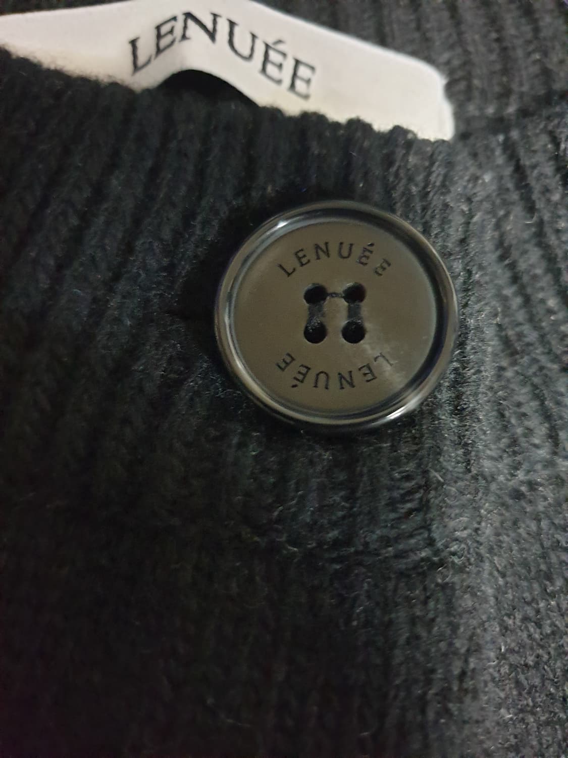 (안유진st) 르누이 램스울100% 자가드패턴 브리티시 가디건 (F) 상품이미지6