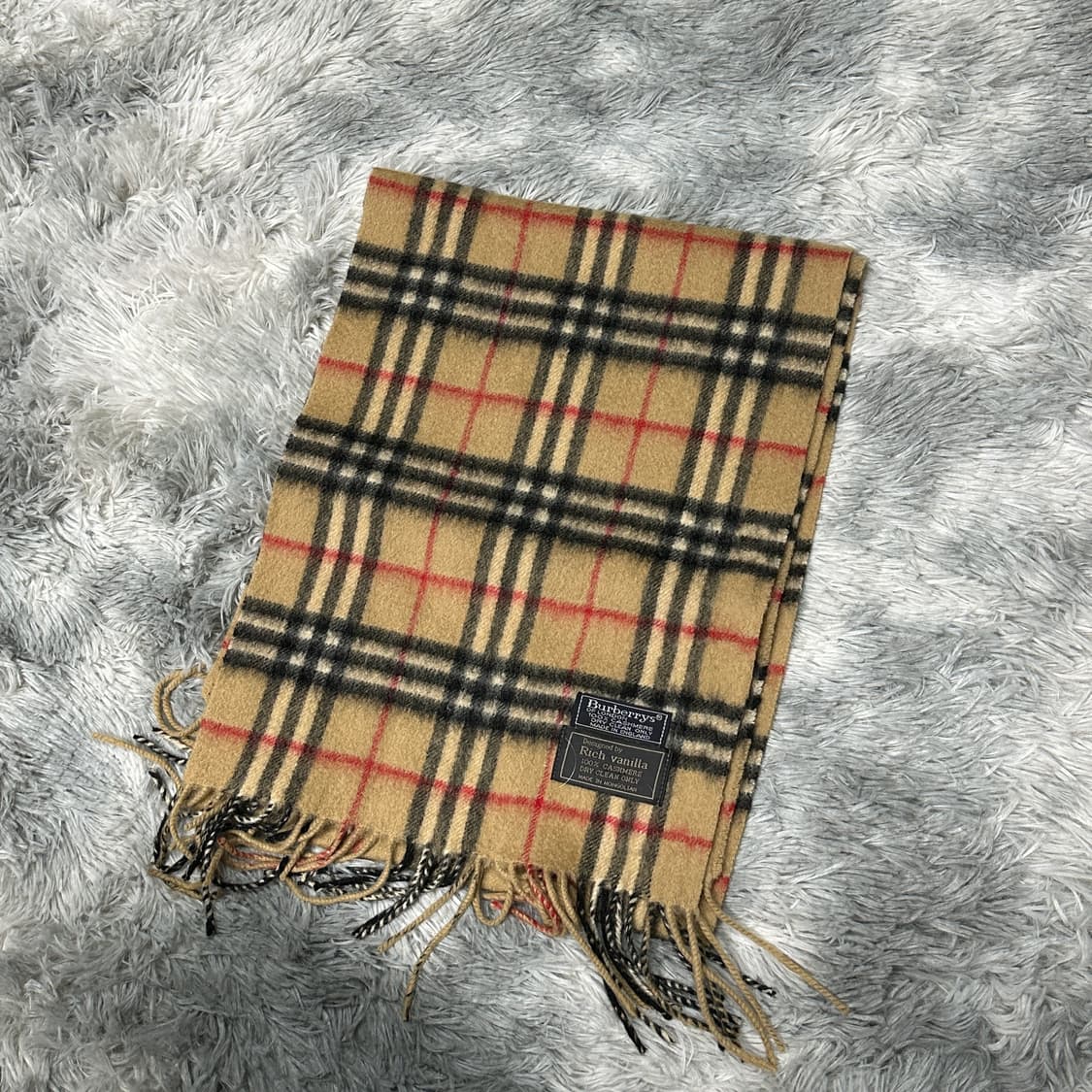 버버리 캐시미어 체크 머플러 상품이미지2