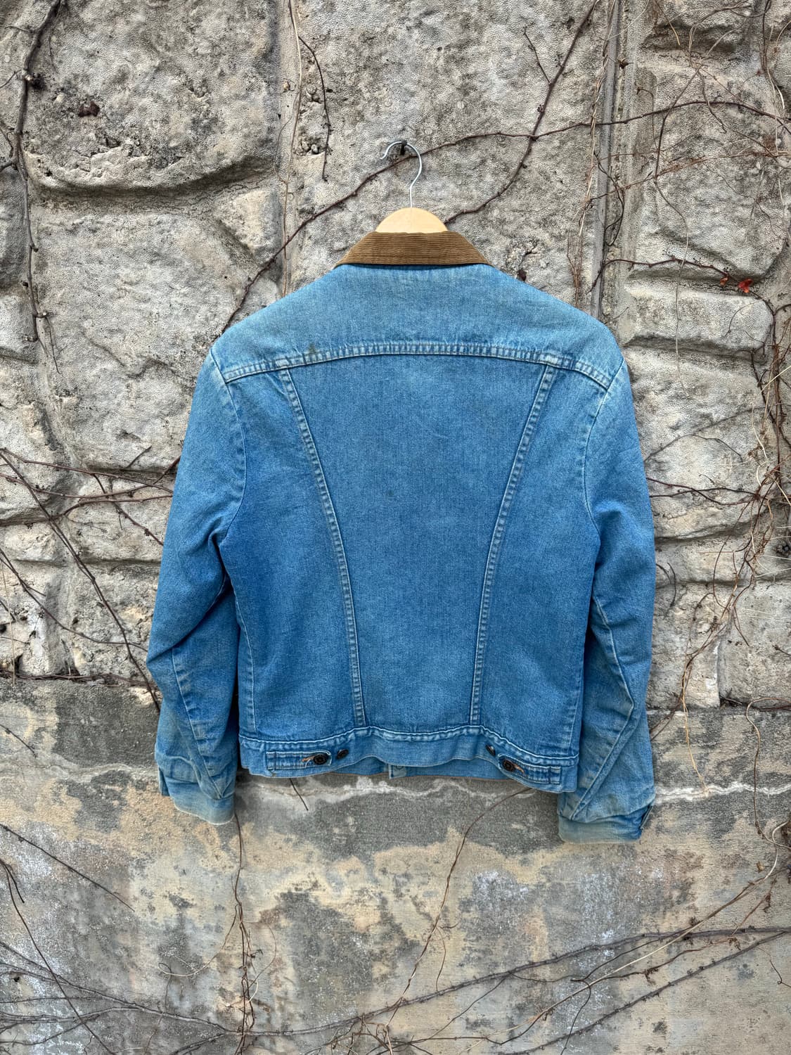 80s 랭글러 빈티지 기묘한이야기 조나단 쉐르파 데님 자켓 상품이미지2