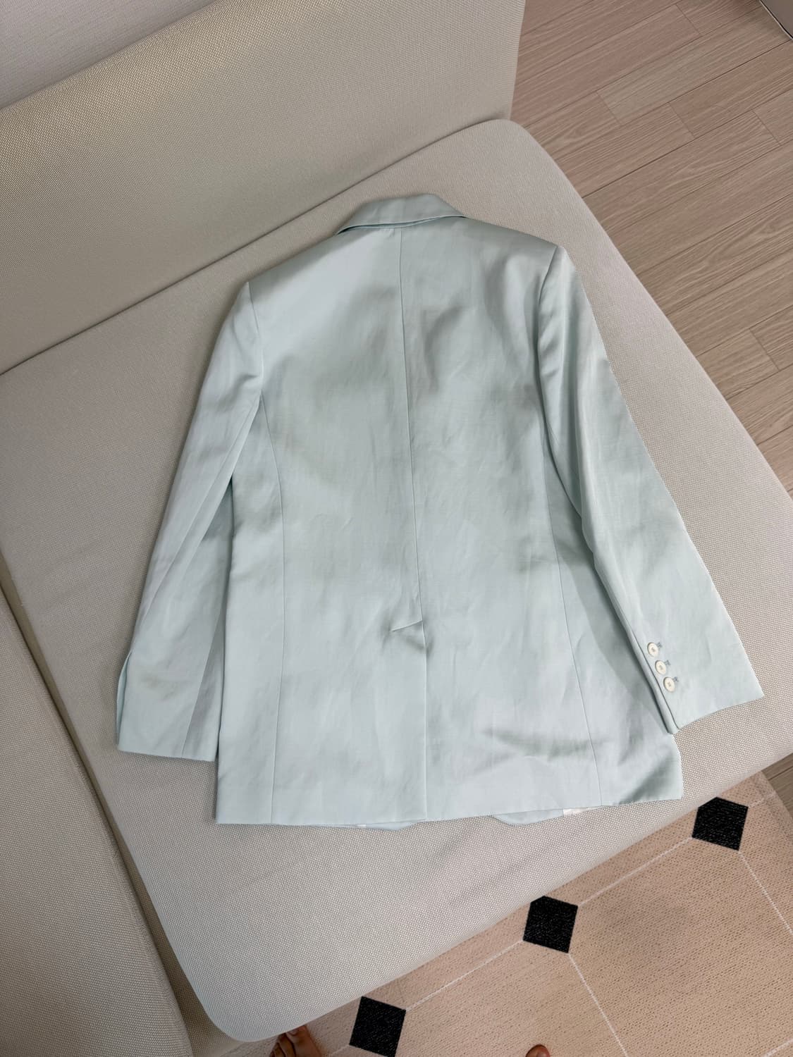 자라 새틴 자켓 (xs)(새상품) 상품이미지5