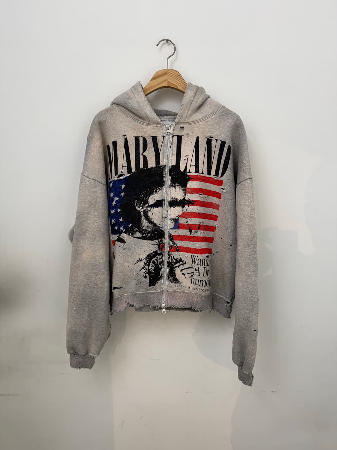 빈티지 후드집업(기모) 상품이미지1