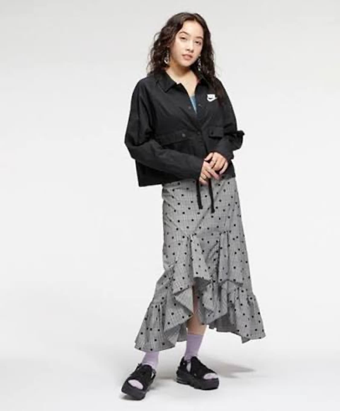 나이키 블랙 바람막이 코치자켓 상품이미지3