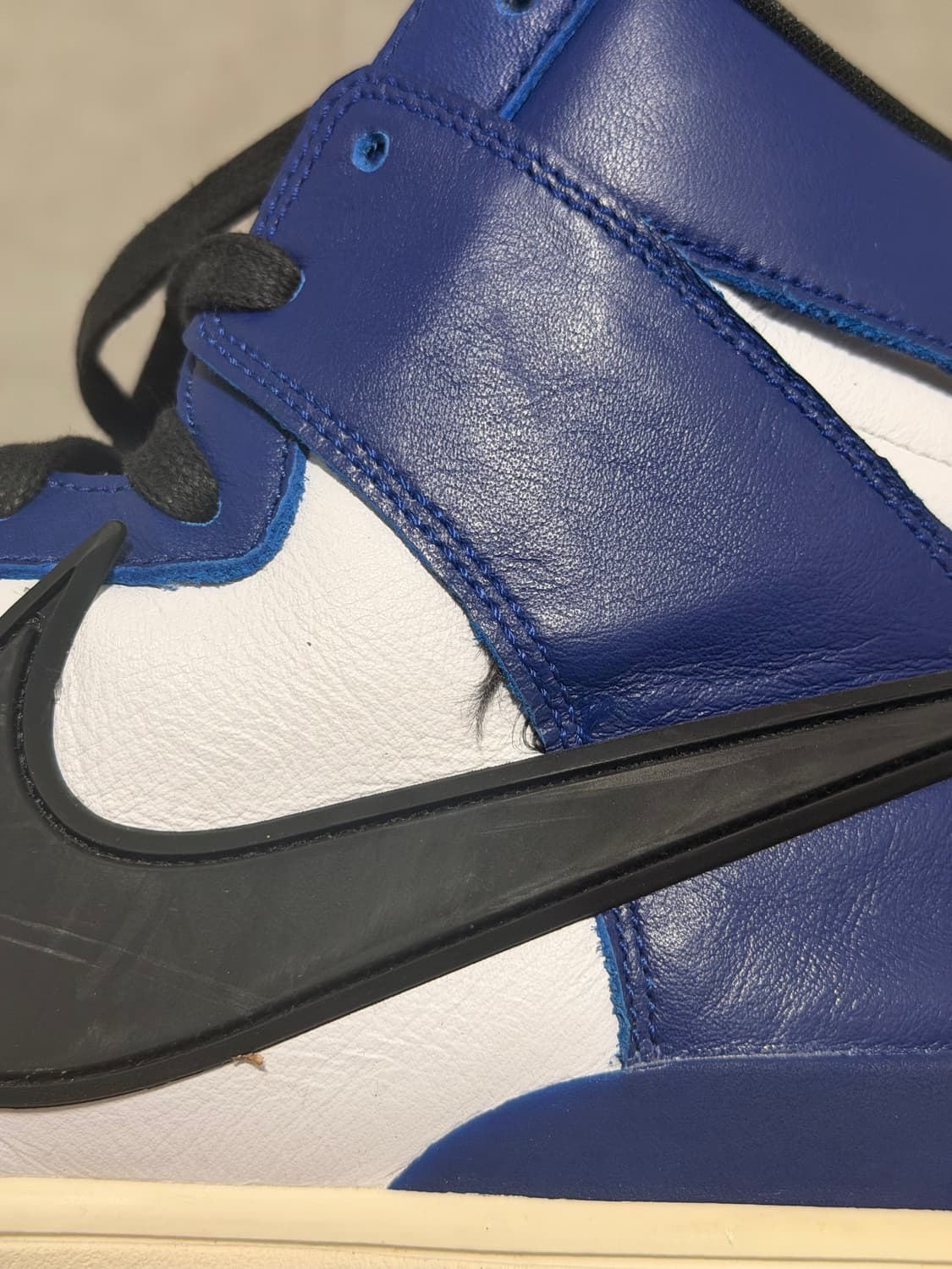 [290] 나이키 x 엠부쉬 덩크하이 딥 로얄 블루 팝니다 상품이미지6