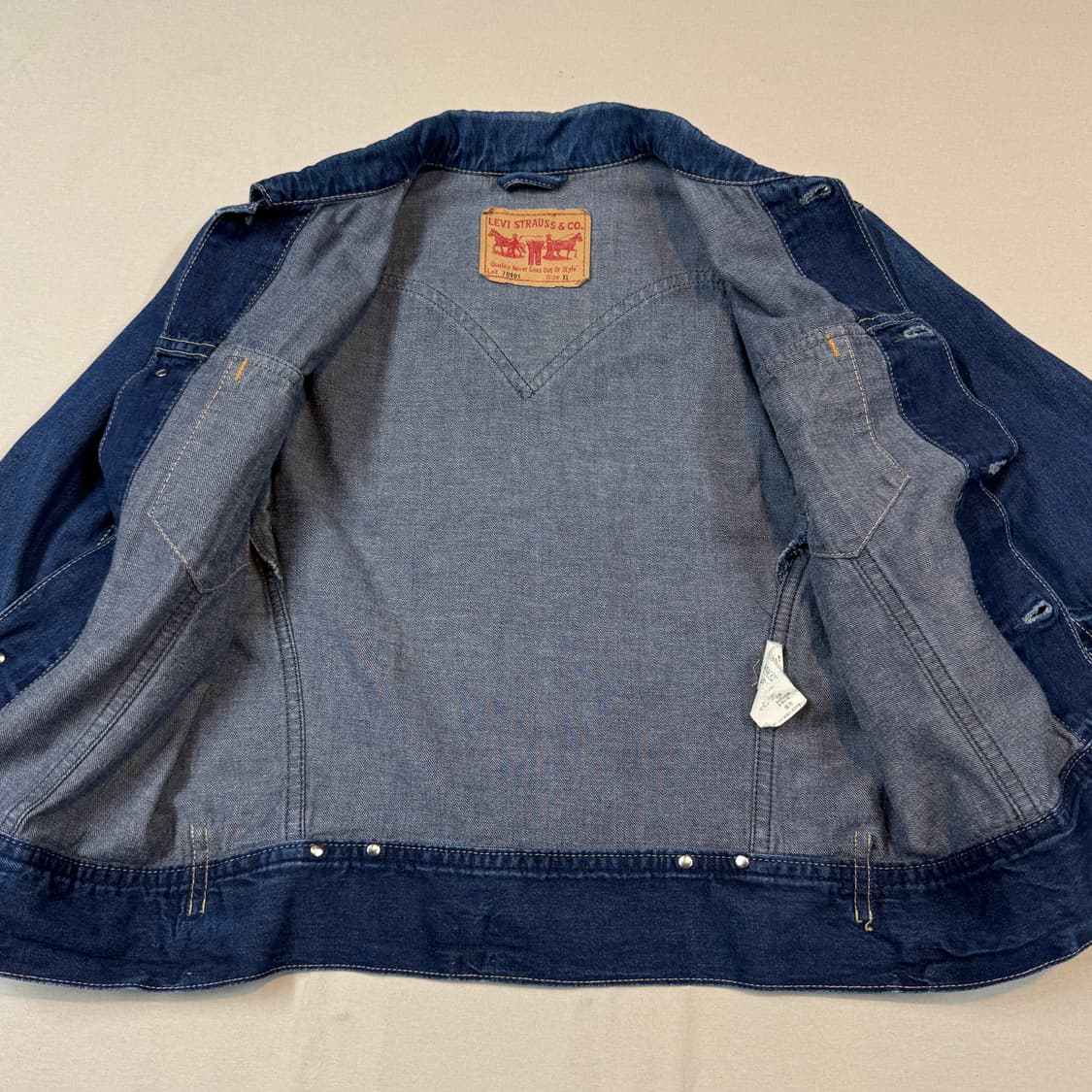 XL) 리바이스 아이코닉 데님자켓 TYPE 1 데님 청자켓 상품이미지5