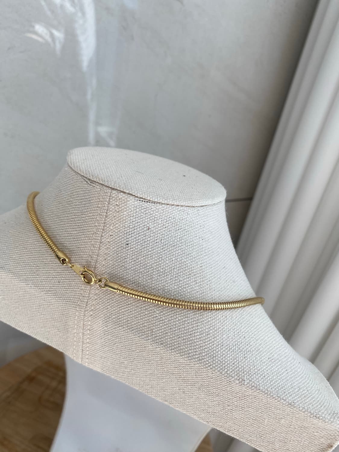 빈티지 골드 스네이크 목걸이  y2k 페어리 상품이미지4