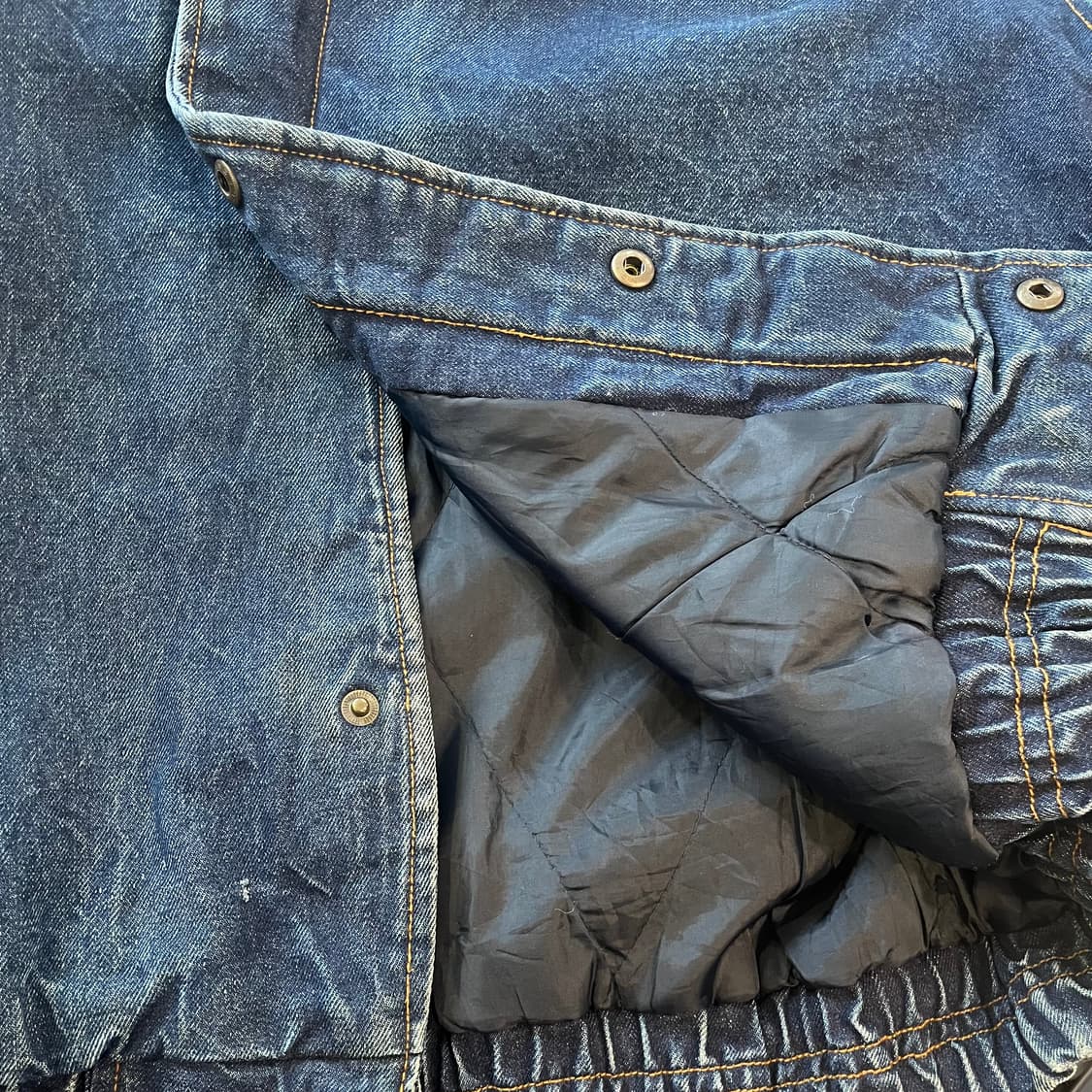 USA 데님 패딩바시티 상품이미지4