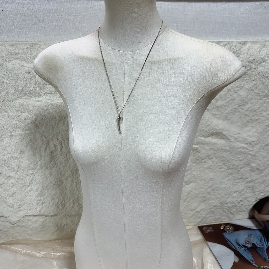 빈티지 마테 치아 쿠바체인 목걸이 상품이미지1