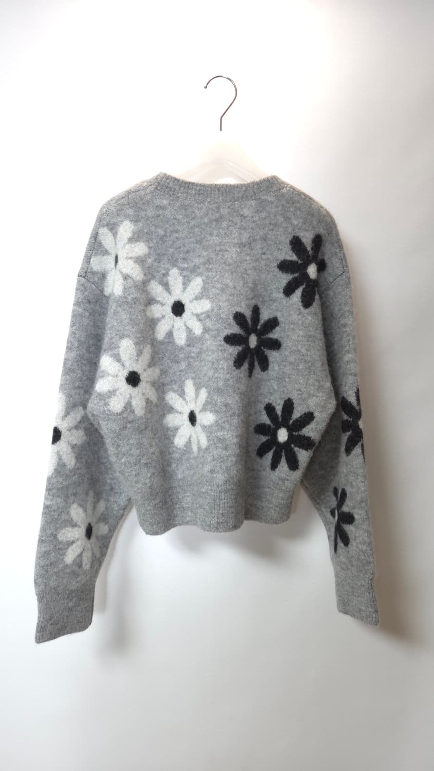 산드로 플로러 알파카 풀오버 니트 탑 1 사이즈 상품이미지7