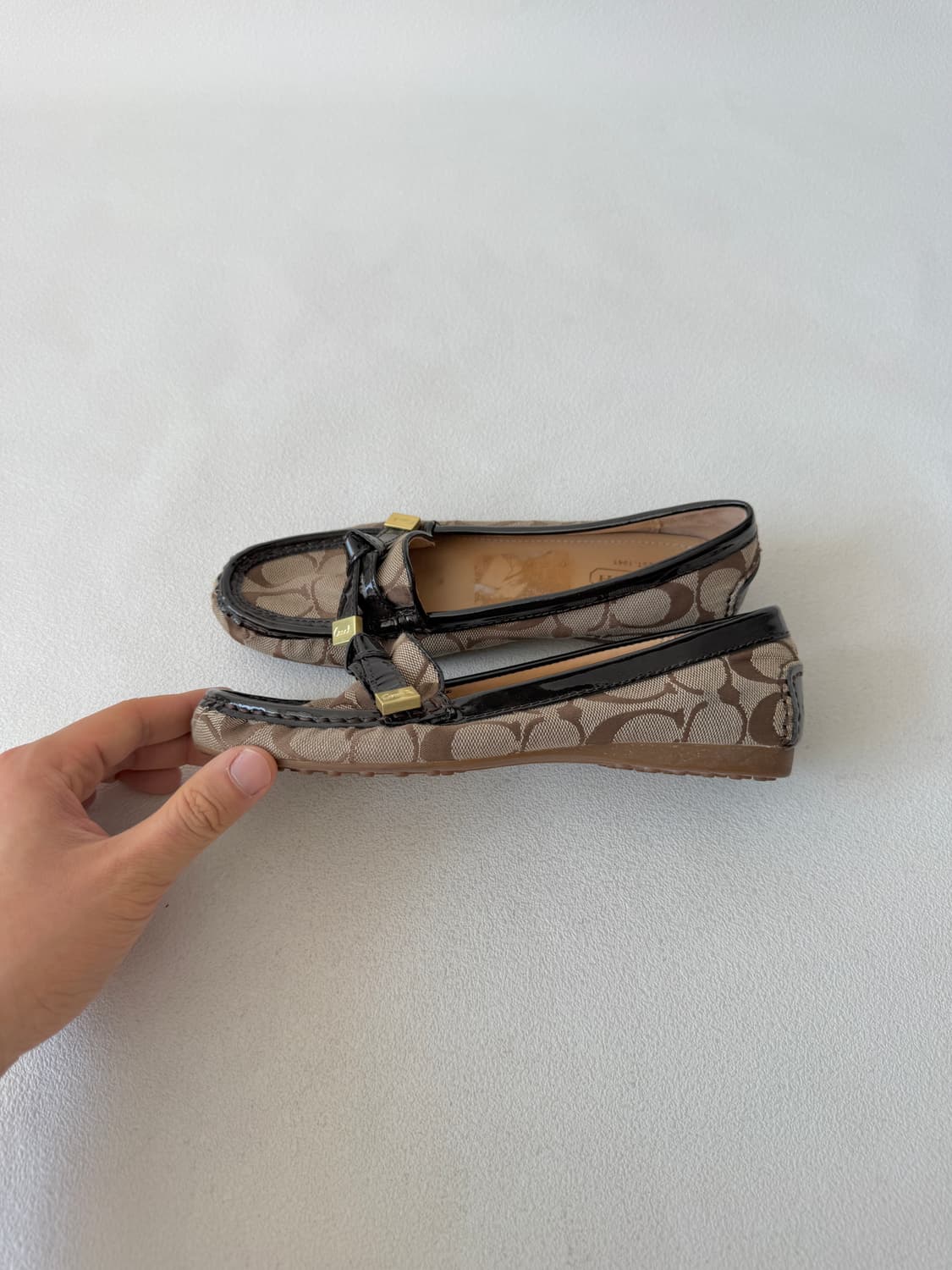 [US5.5, 225]코치(COACH) 모노그램 로퍼 상품이미지1