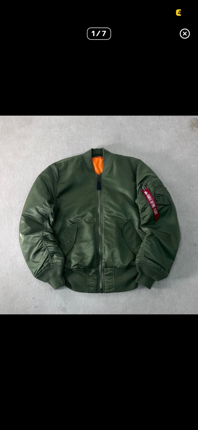 알파인더스트리 ma-1 상품이미지1