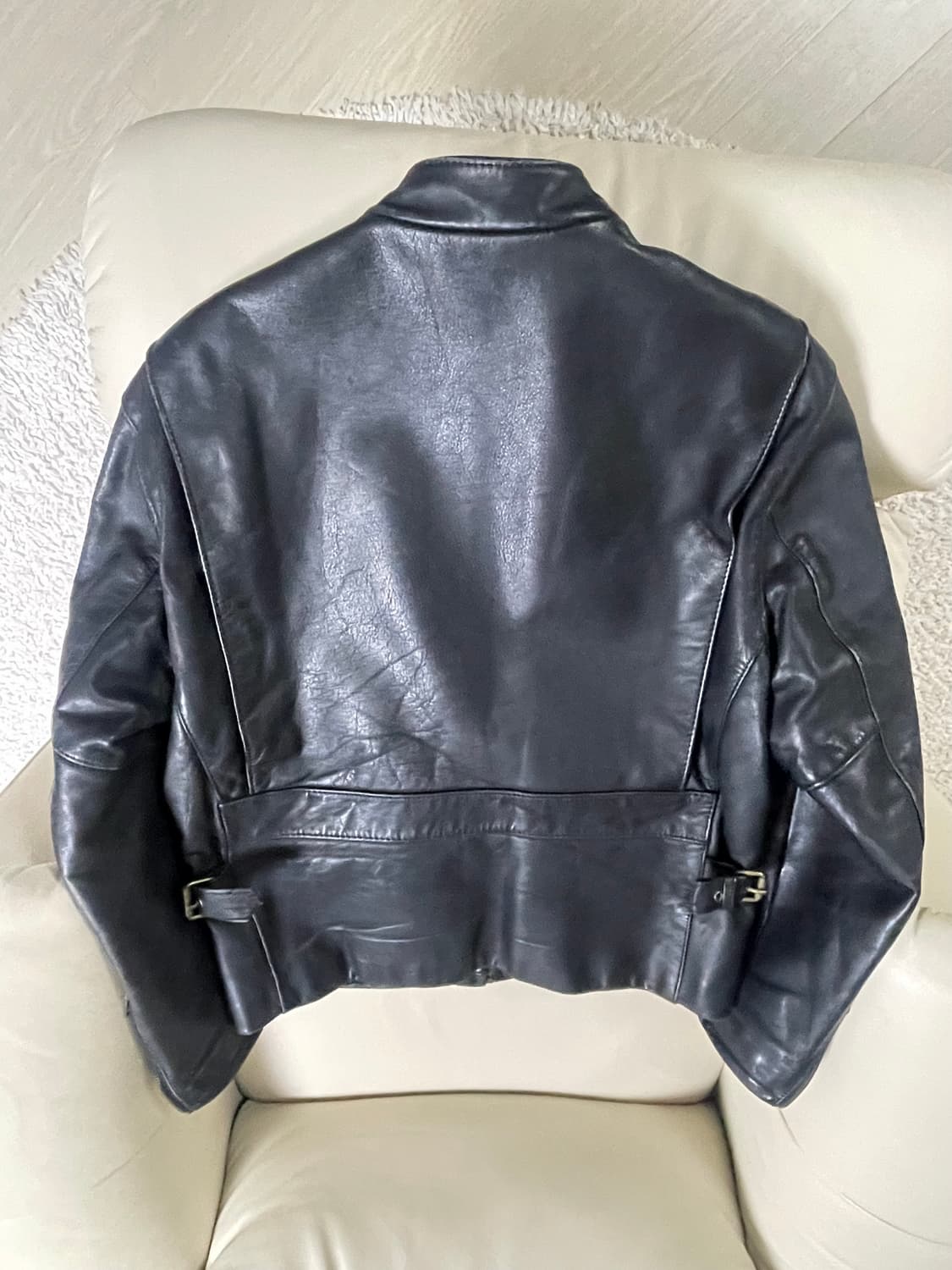 할리데이비슨의 카우하이드 싱글 라이더 레더자켓  상품이미지3