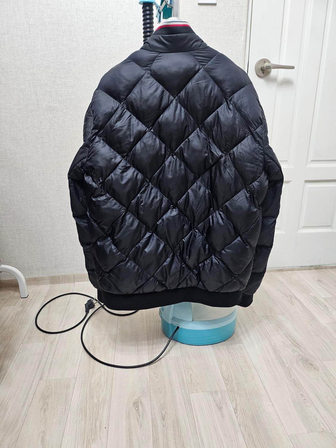 (95~100)M ☆초대장급☆ 타미힐피거 [블랙] 퀼팅자켓패딩 상품이미지8