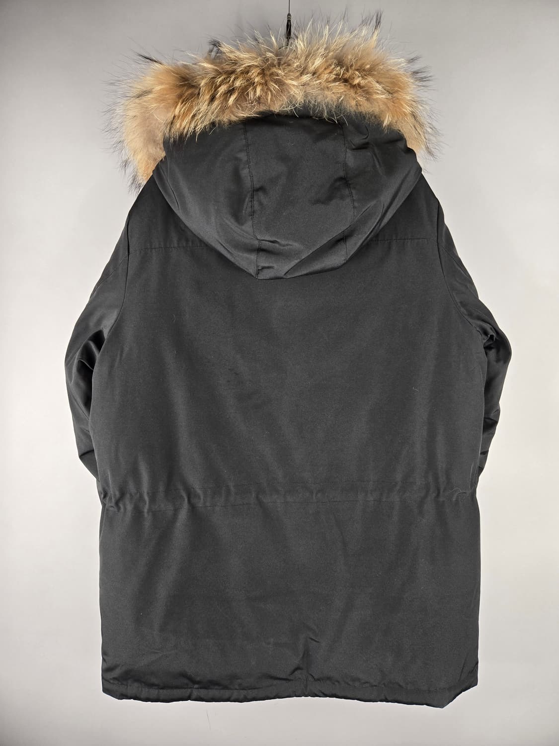 [무료배송]클럽 캠브리지 95 남성 라쿤퍼 덕 다운 패딩 점퍼 블랙 상품이미지6