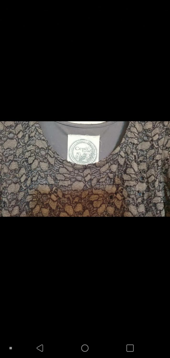 고급 레이스 미니 원피스 그레이 코튼 슬리브 레이스 드레스 데일리룩 상품이미지4