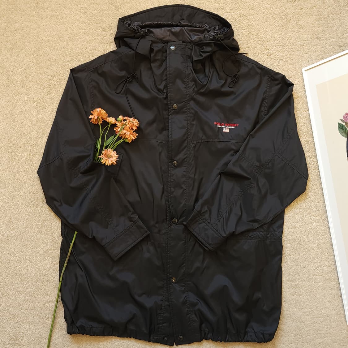 90s 폴로 스포츠 윈드브레이커 바람막이 마운틴 후드 자켓 90 상품이미지2