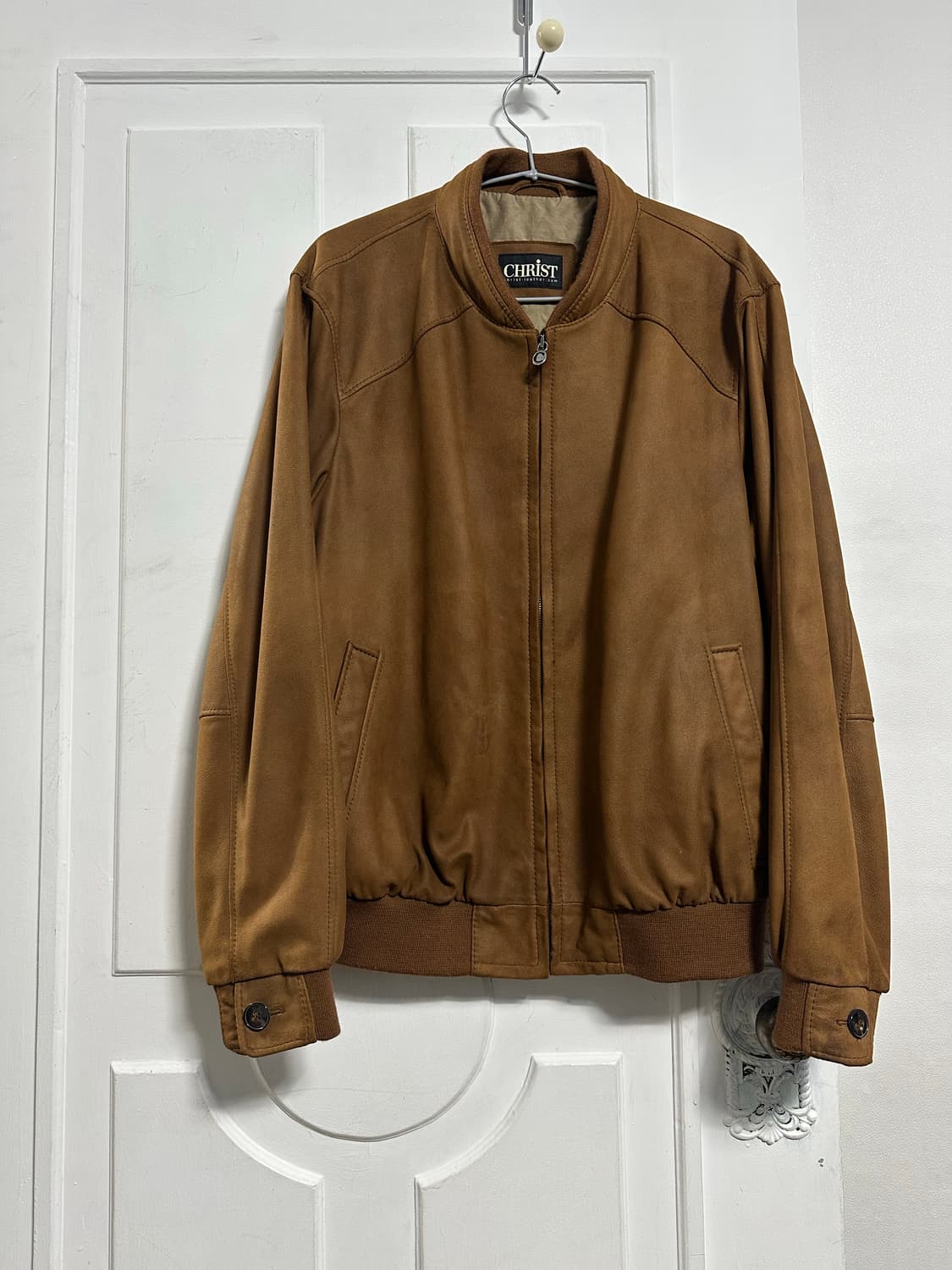 크라이스트 CHRIST 스웨이드 자켓 상품이미지1