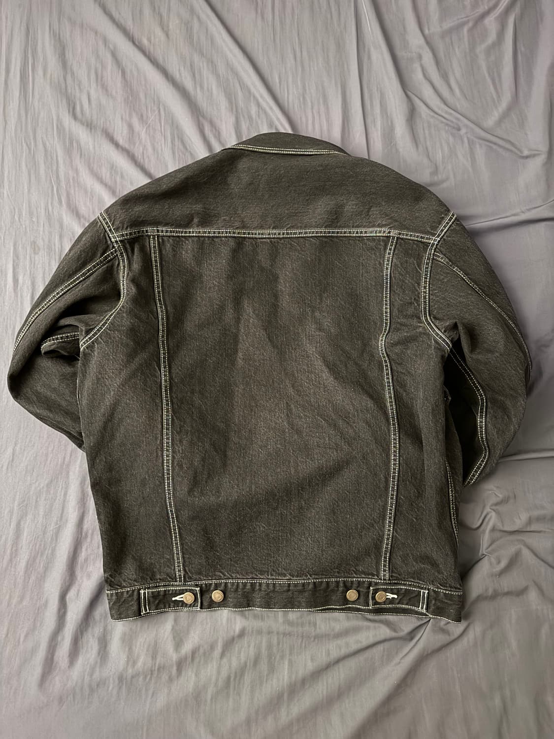 언더 커버 UNDER COVER 블랙 데님 오버 자켓 5001 상품이미지2