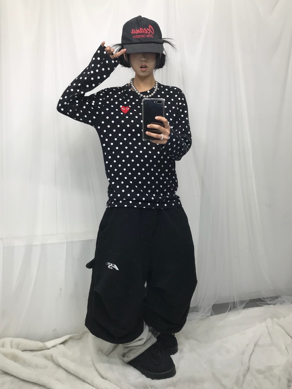 < Comme Des Garcons Dots L/S> 상품이미지2