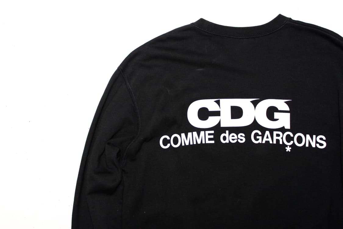 CDG 꼼데가르송 크루넥 스웨트셔츠 상품이미지5