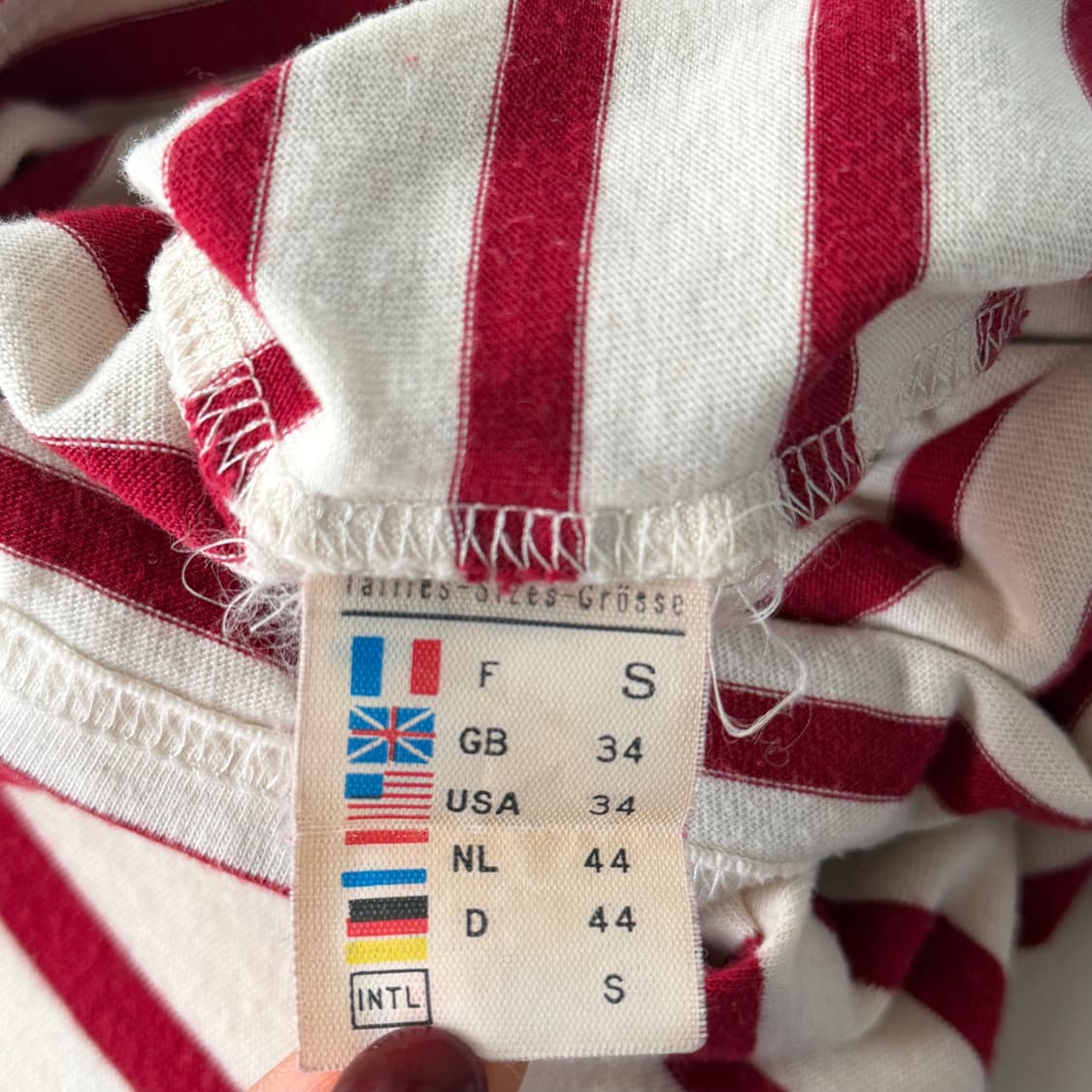 [S] 세인트제임스 보트넥 스트라이프 긴팔티 상품이미지5