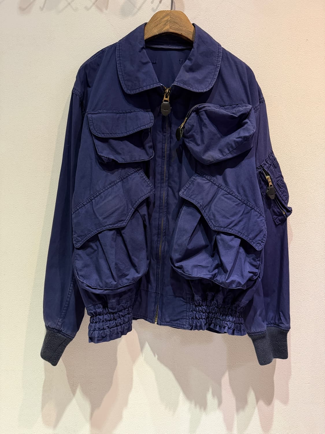 90s BA-TSU 코튼 봄버 재킷 상품이미지2