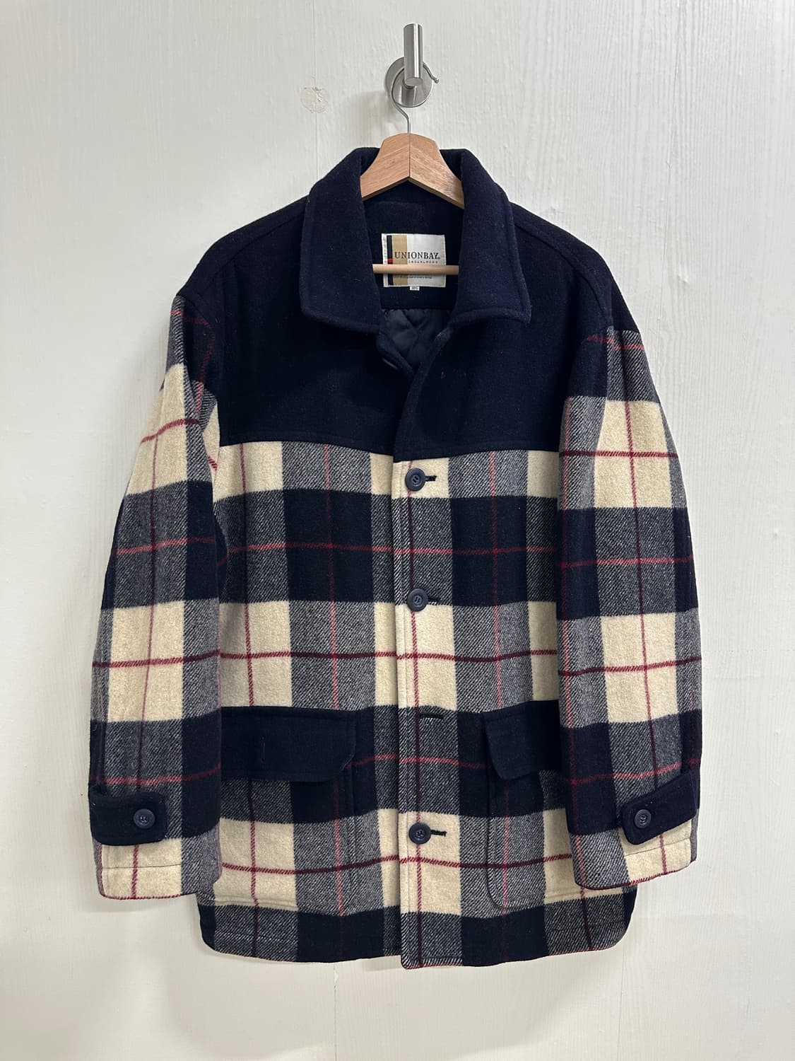 UNIONBAY 체크 셔츠 자켓 105 상품이미지1