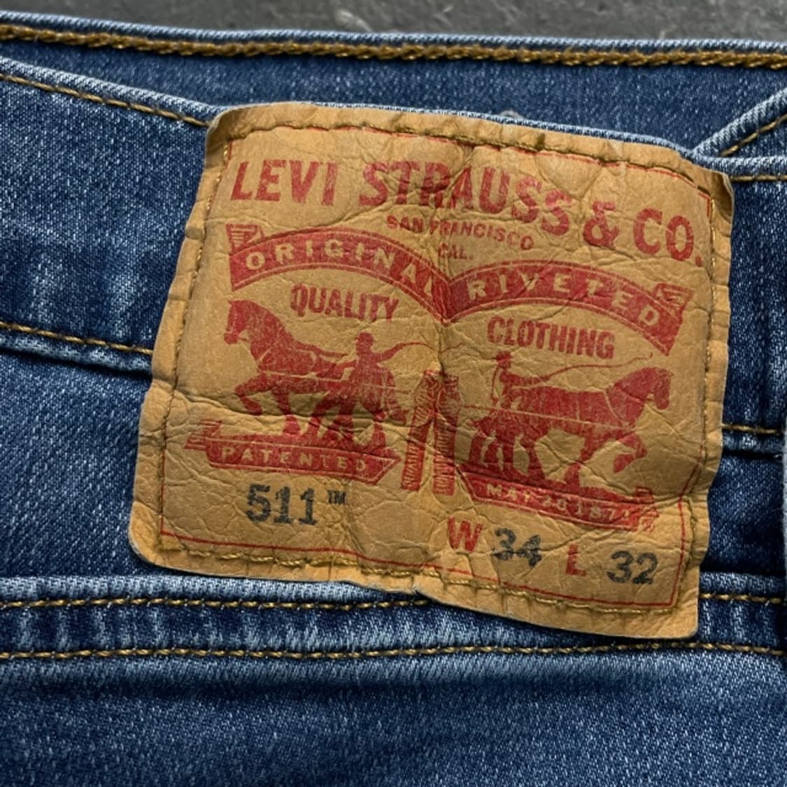 34 리바이스 511 청바지 상품이미지6