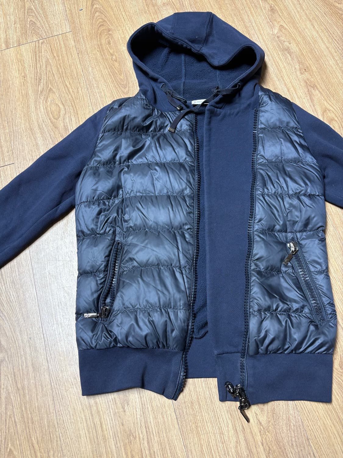 몽클레어 니트패딩 네이비 S 상품이미지1