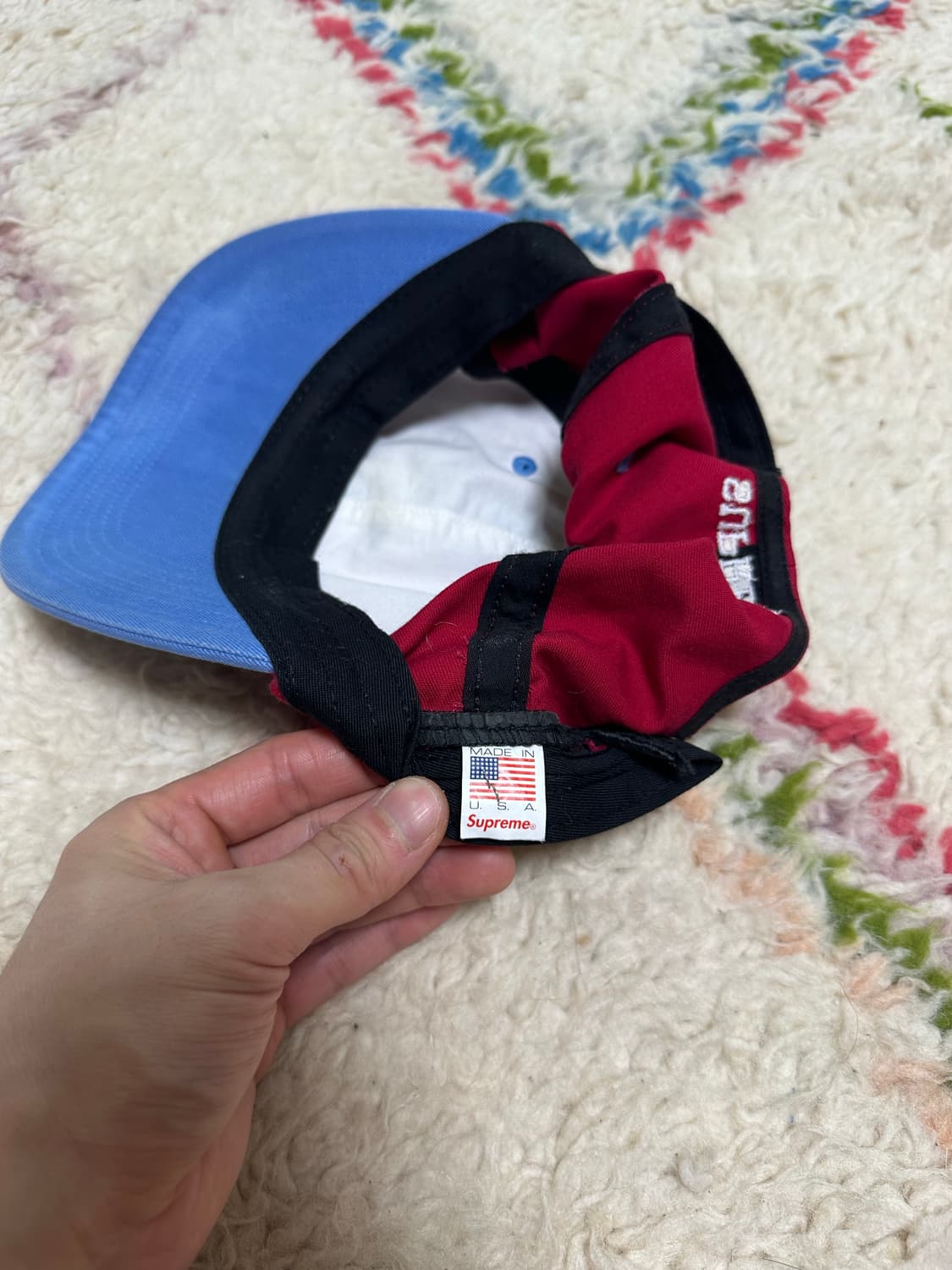 슈프림 6패널 캡 상품이미지3