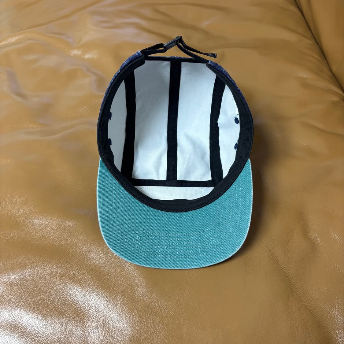 Supreme 슈프림 피그먼트 투톤 네이비 캠프캡 모자 (Navy) 상품이미지6