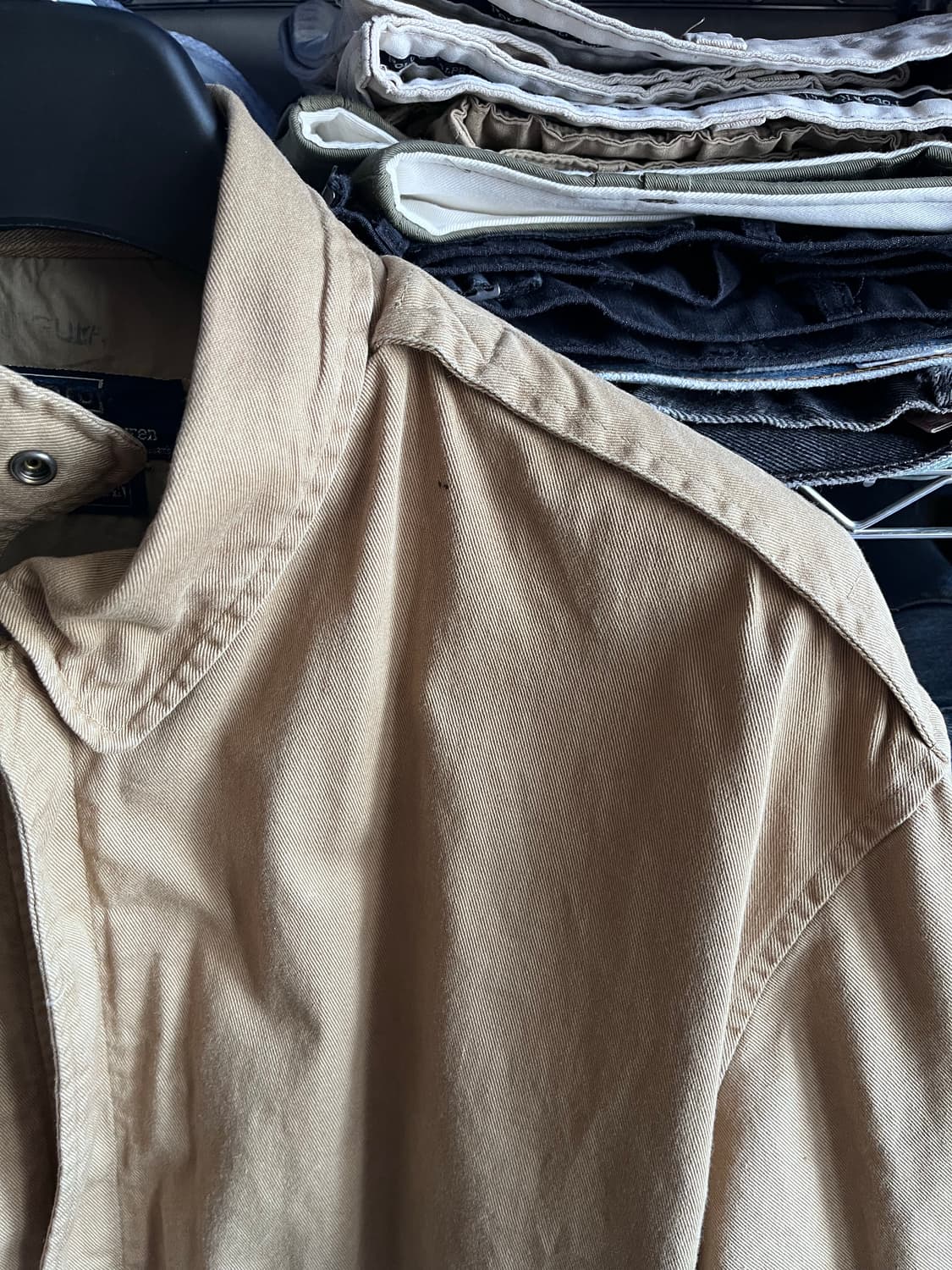 80s usa 폴로 a-2 봄버 자켓 상품이미지7