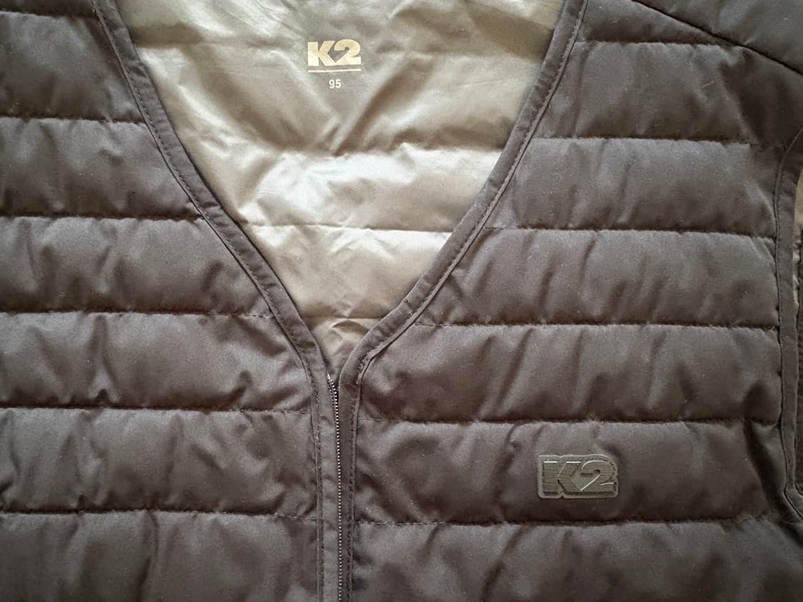 K2 남성 패딩 조끼 블랙 95 상품이미지3