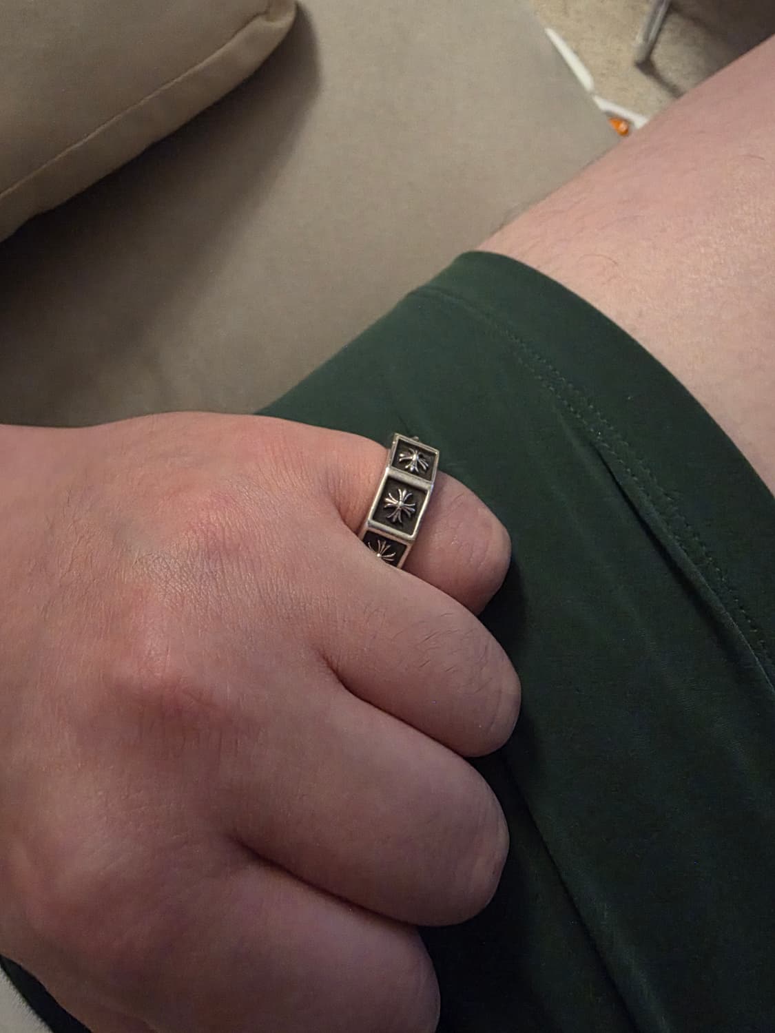 [US8] Chromehearts 알파벳블럭 링 크롬하츠 상품이미지8