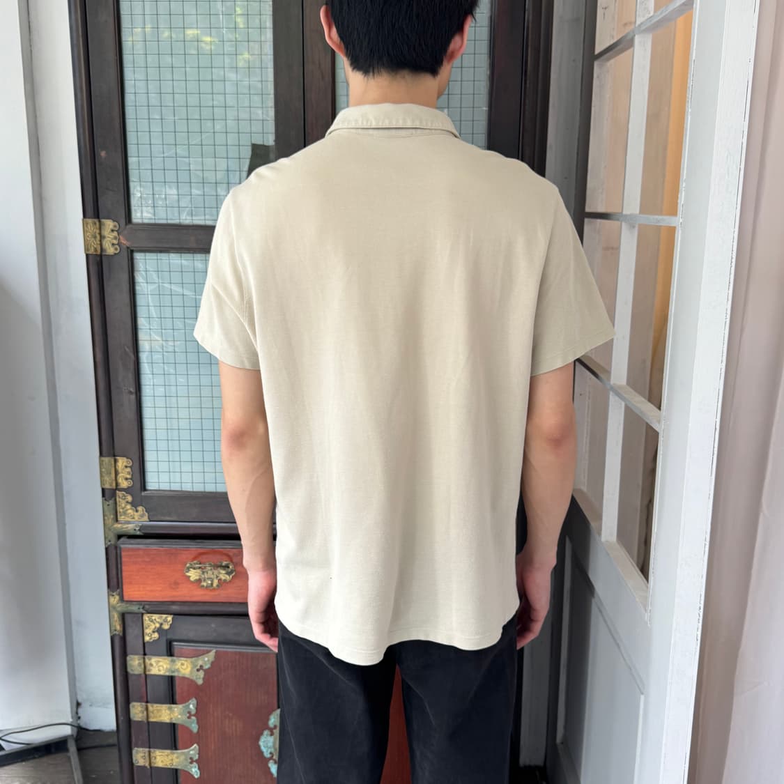 프라다 스포츠 체스트 포켓 폴로셔츠 상품이미지3