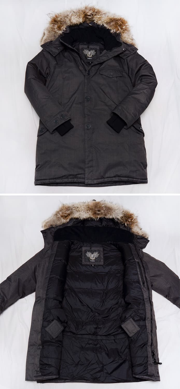 노비스 조한 헤비다운 롱패딩 파카 스틸그레이 (L / 105+) 상품이미지2