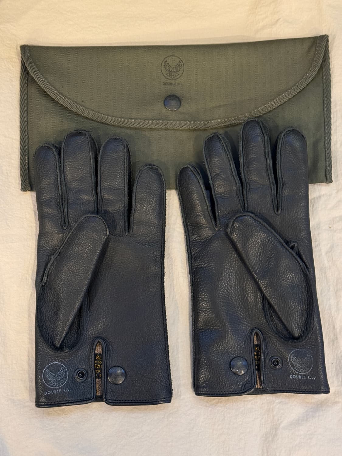 더블알엘 RRL 레더 장갑  상품이미지3