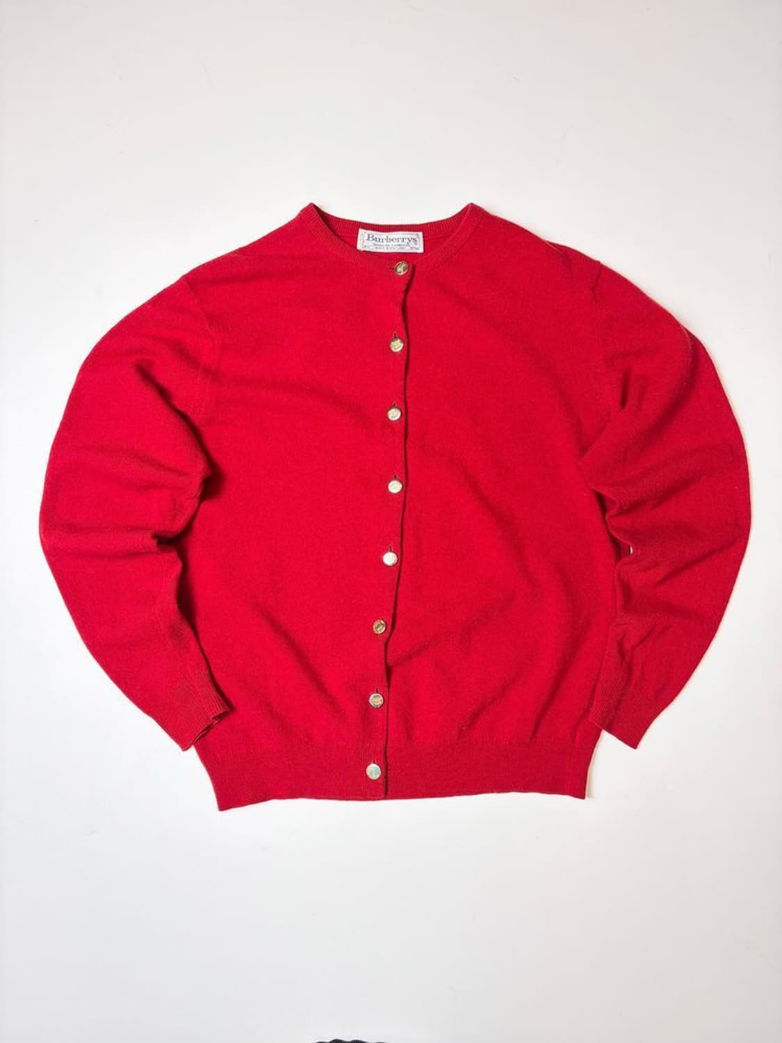 버버리 90's 금장 니트 가디건 PN9227 상품이미지1