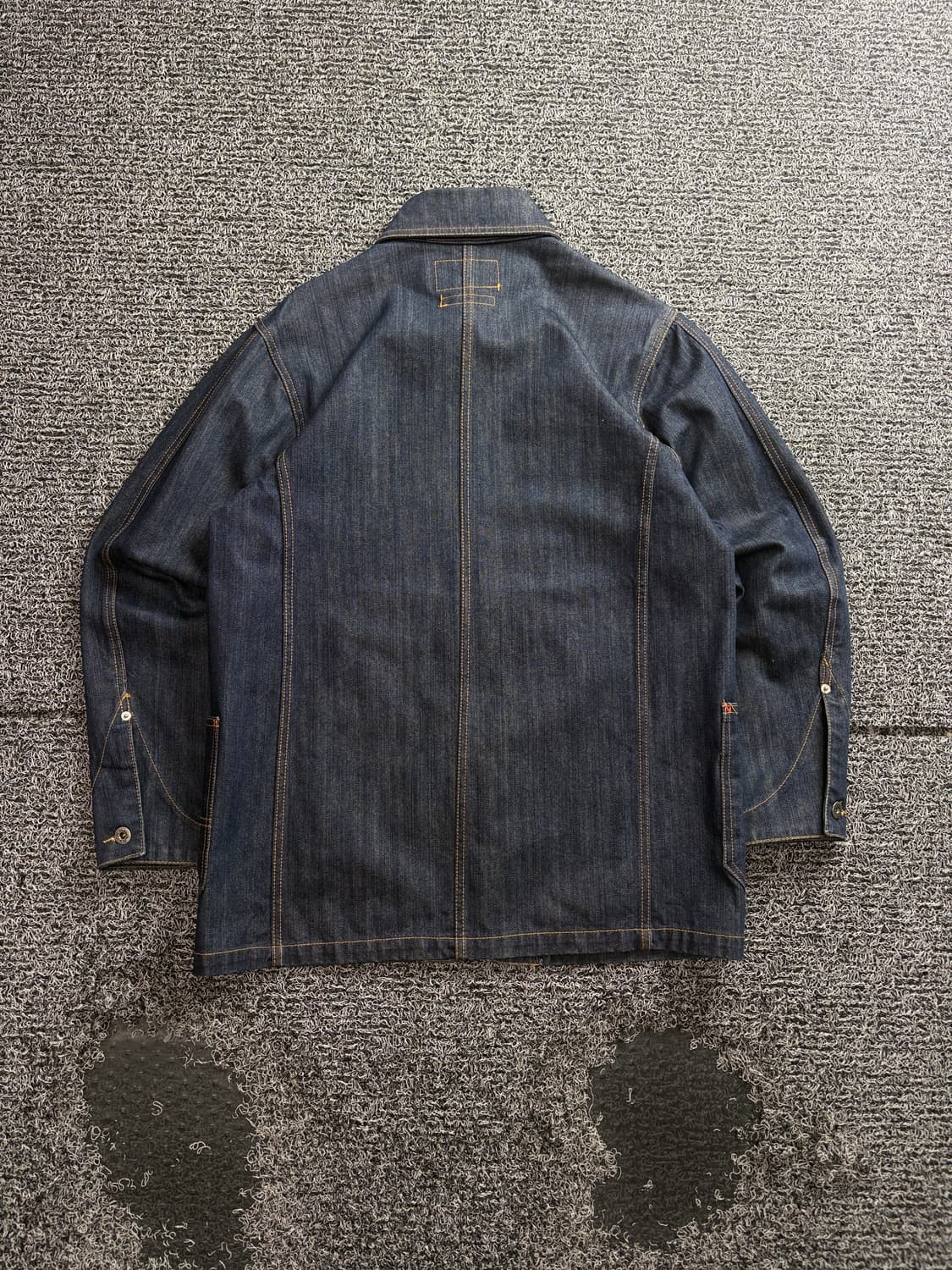 프리즘웍스 아메카지 생지 데님 커버올 자켓 4075 상품이미지5