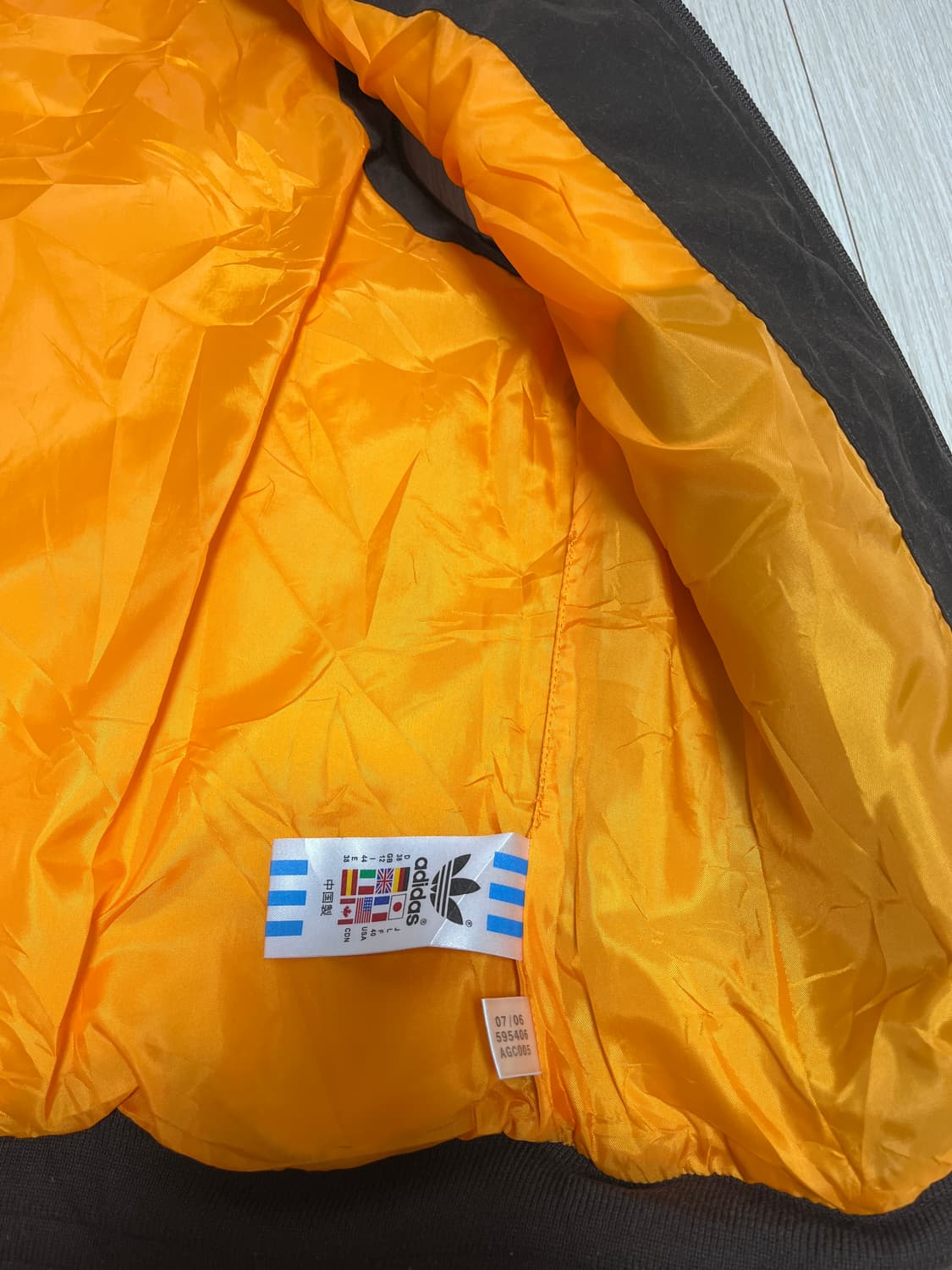 아디다스 브라운 패딩 조끼 L 상품이미지5