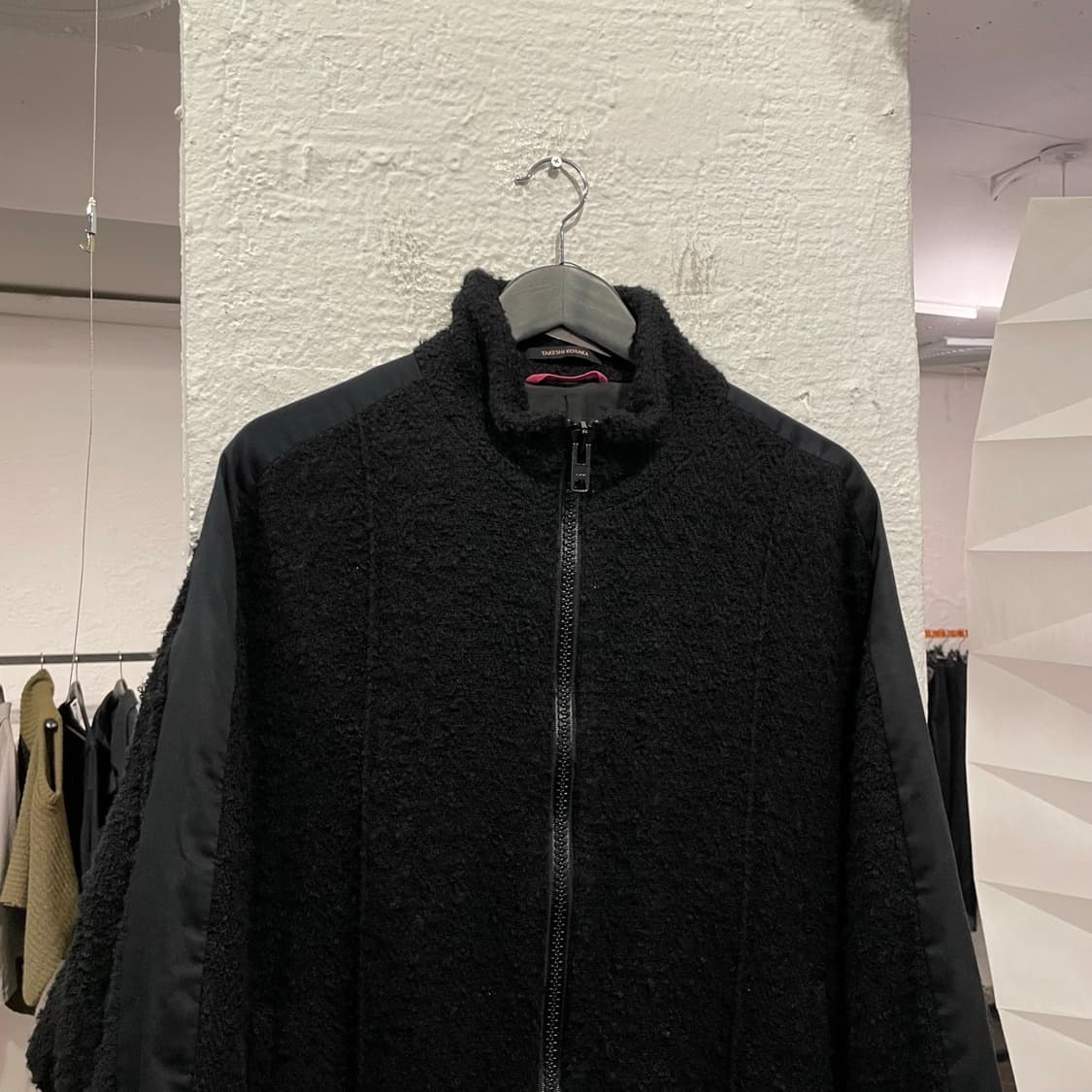 요지야마모토 후리스 집업 자켓 상품이미지2